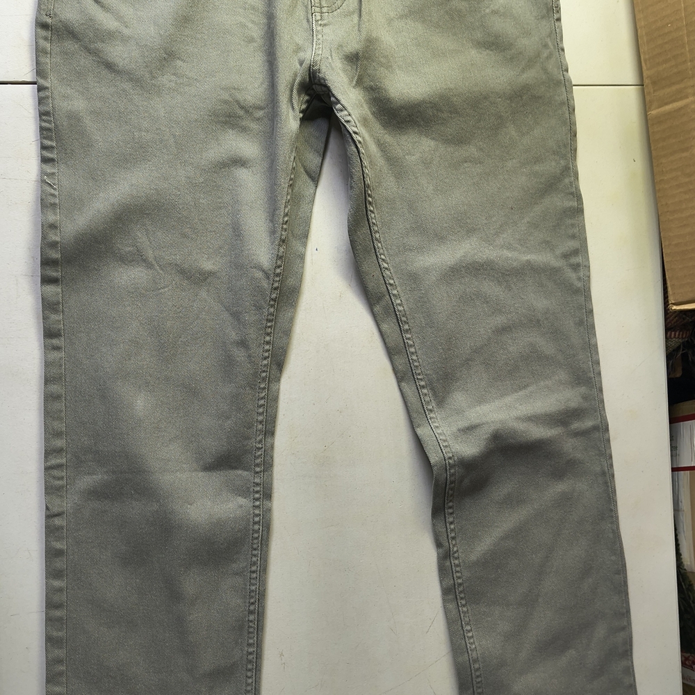 Men's Jachs New York Comfort Stretch Olive 5 Pocket Denim Jeans 34x32